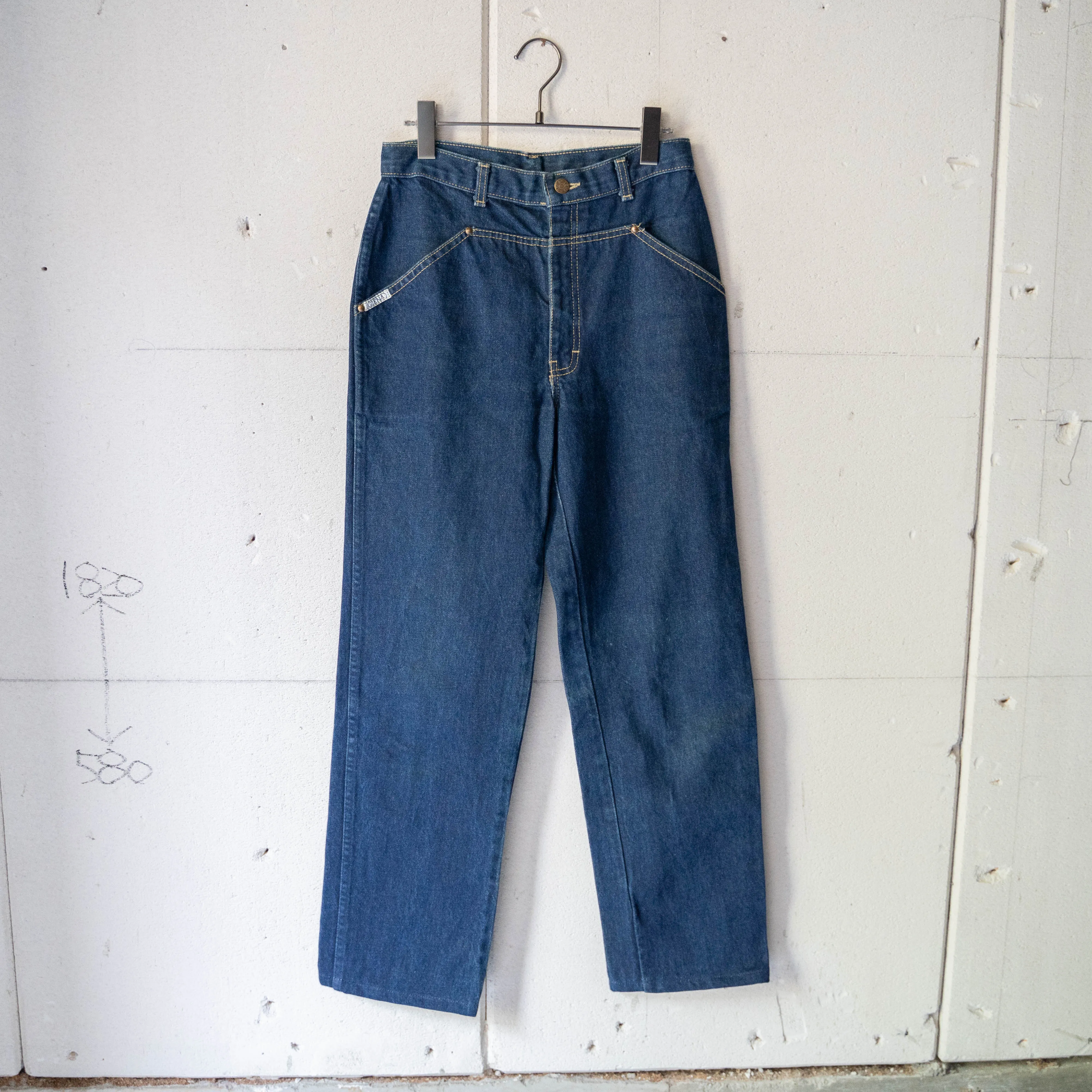 1990-00s USA back design denim pants