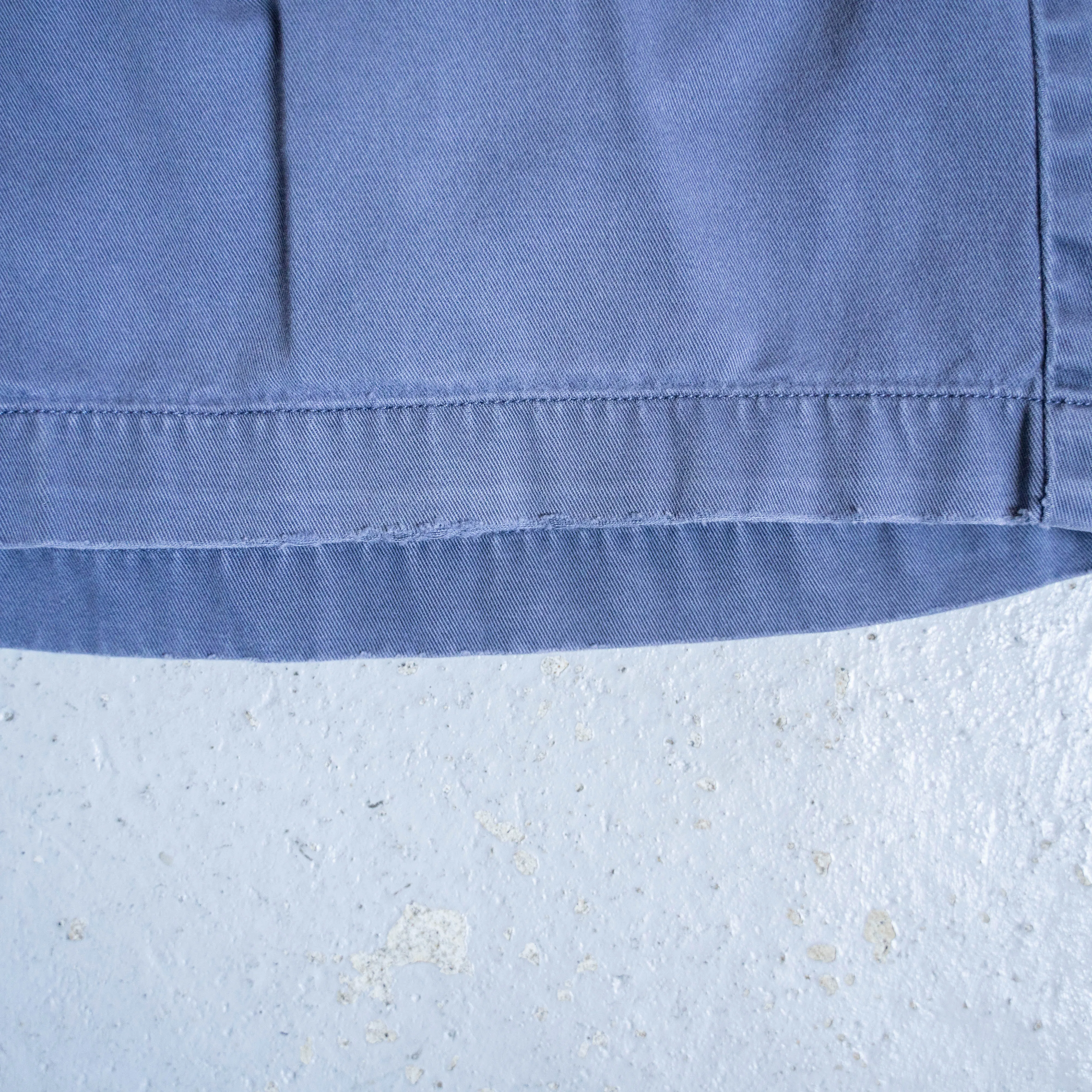 1990s 'POLO GOLF' navy color two tuck chino shorts 'good fade'