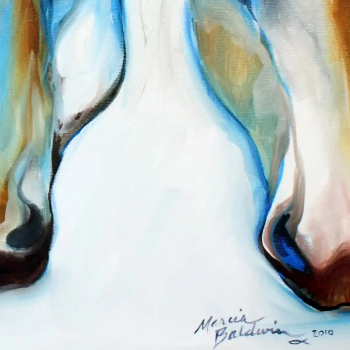 3 Nobles Equine Abstract Wall Art