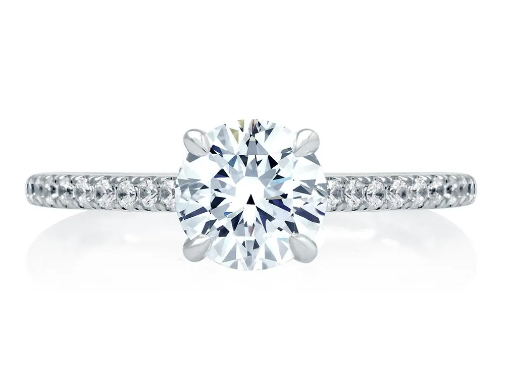 A. JAFFE Diamond Engagement Ring