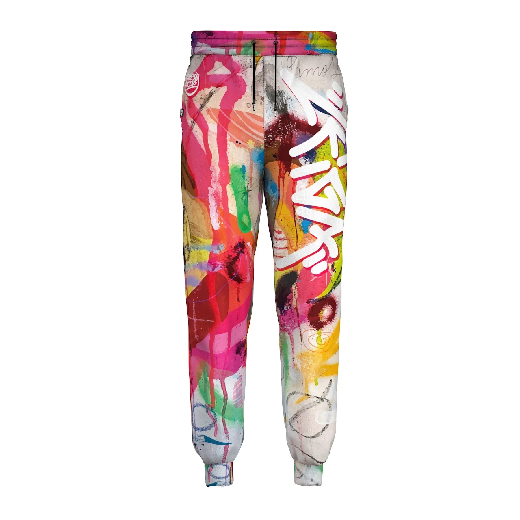 Abstract Paint Sweatpants