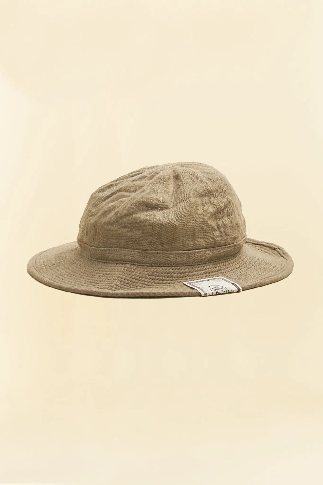 Beige Linen Fatigue Hat by Addict Clothes and HW Dog & Co