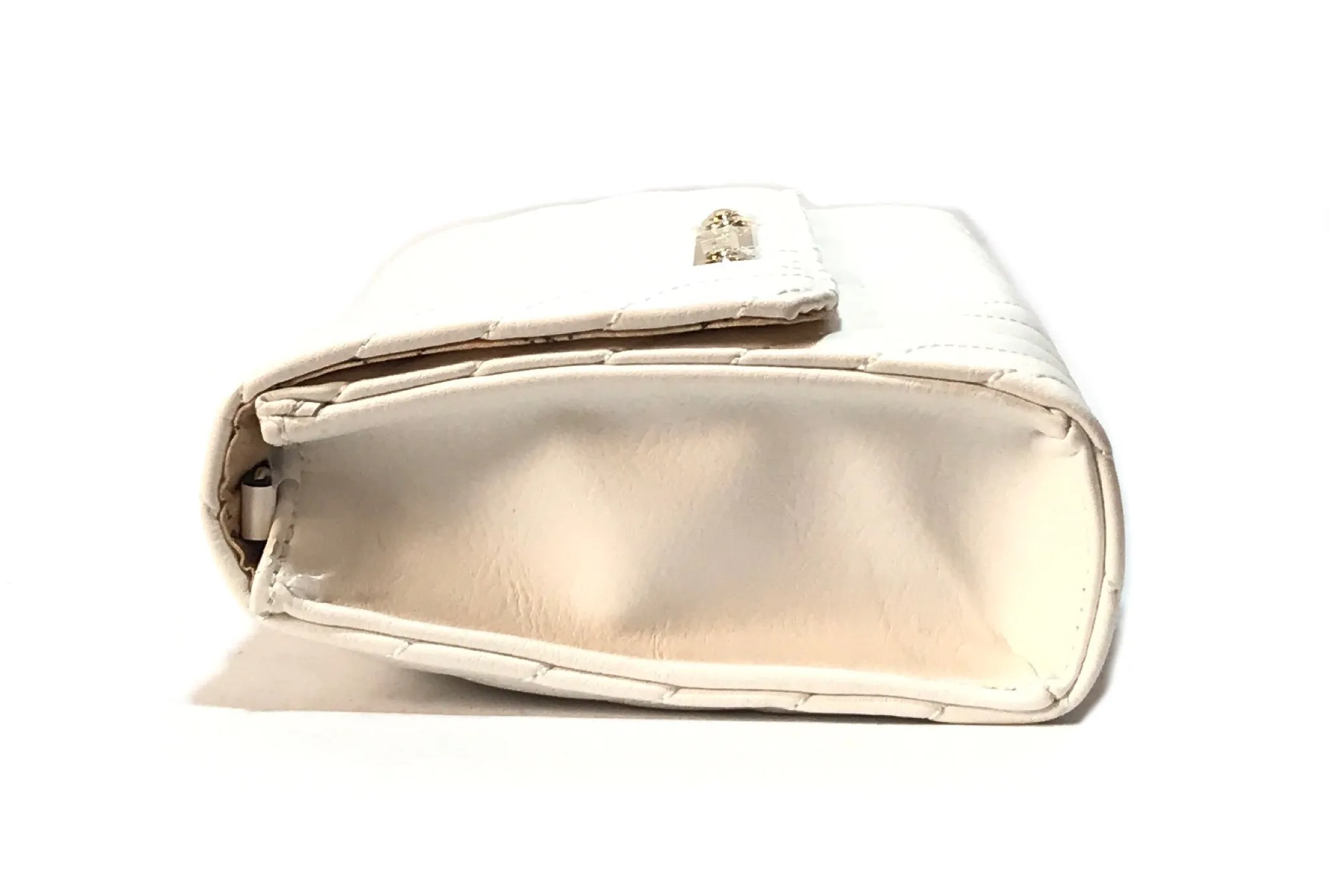 ALDO White 'Eurofemm' Quilted Crossbody Bag | Brand New |