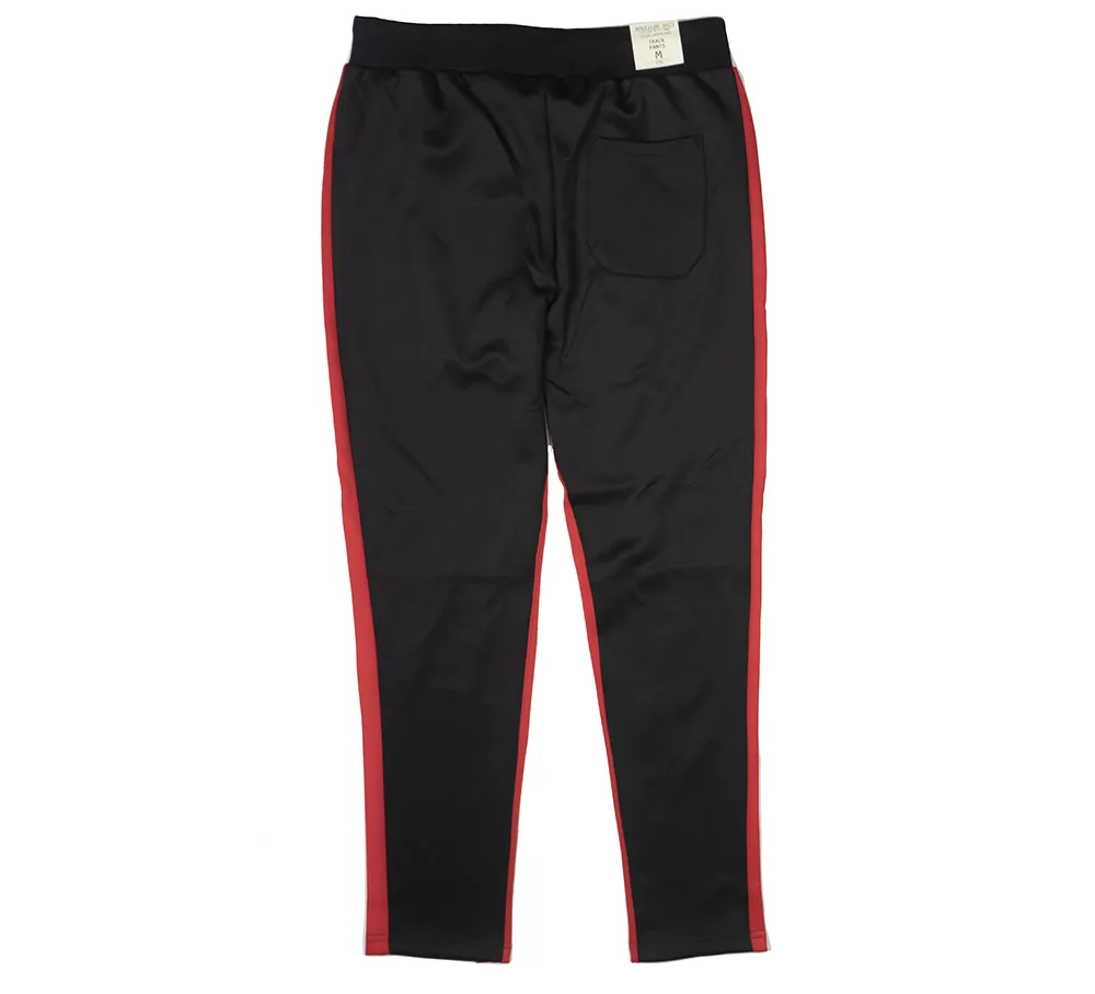 AMERICAN BAZI TRACK PANTS GREEN/RED - RJJ-7003