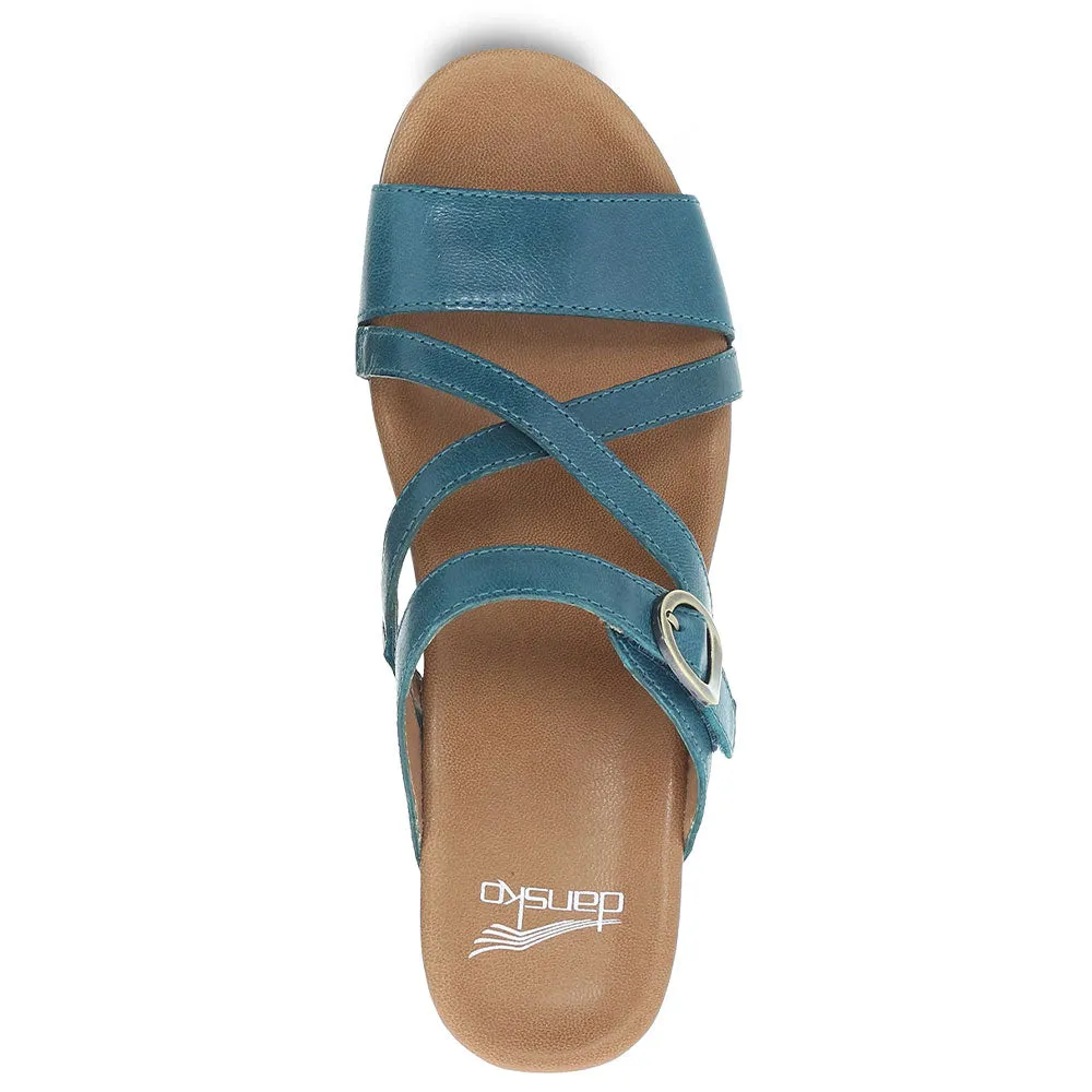 Ana Open Back Wedge Sandal