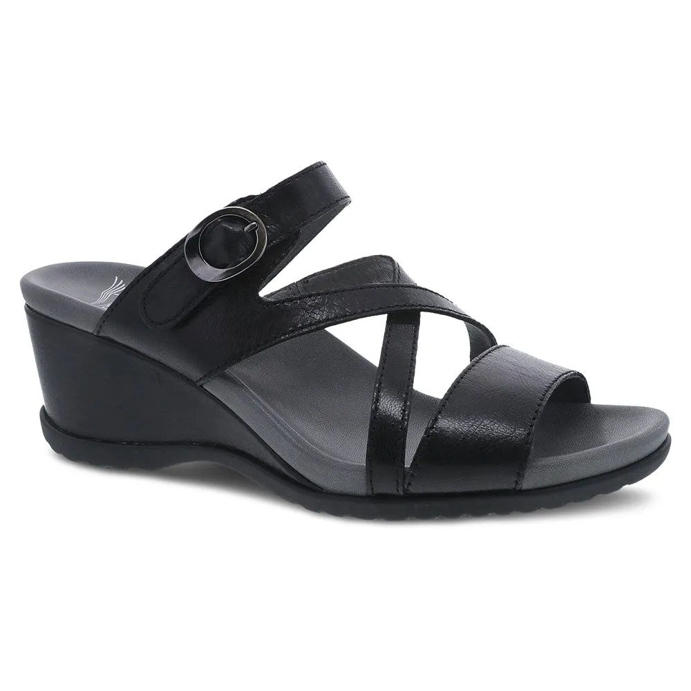 Ana Open Back Wedge Sandal