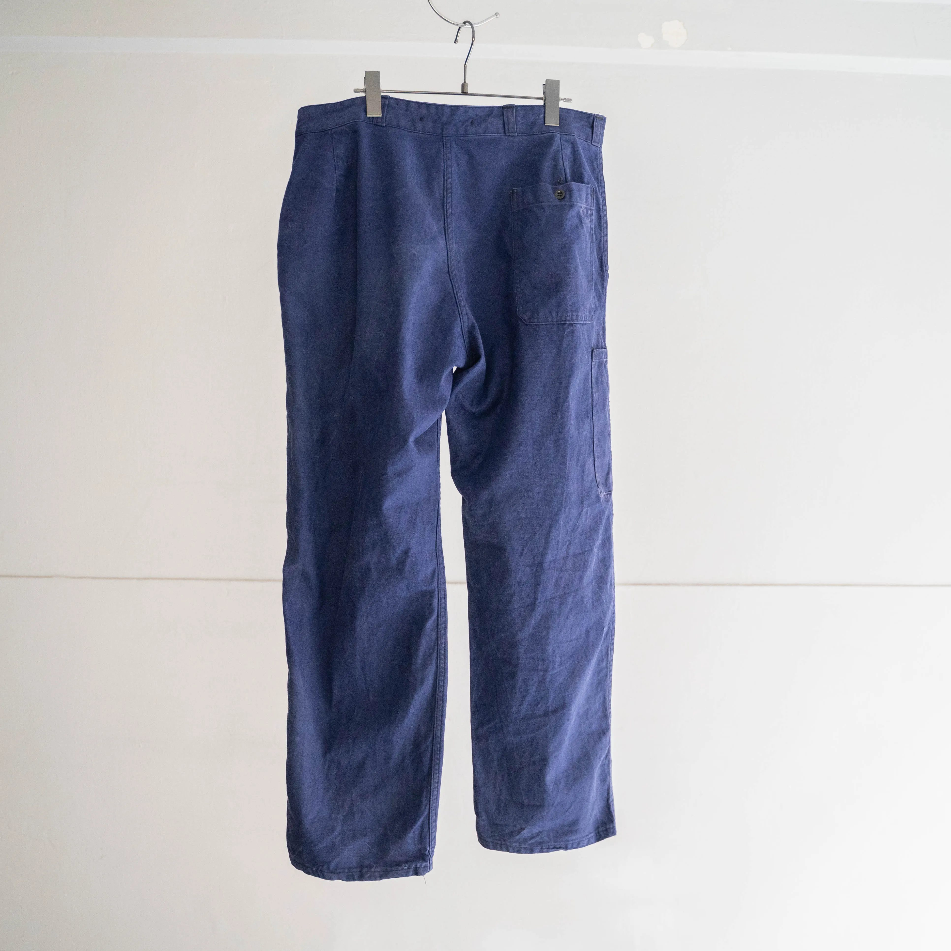 around 1960s France cotton twill work pants 'government supply'