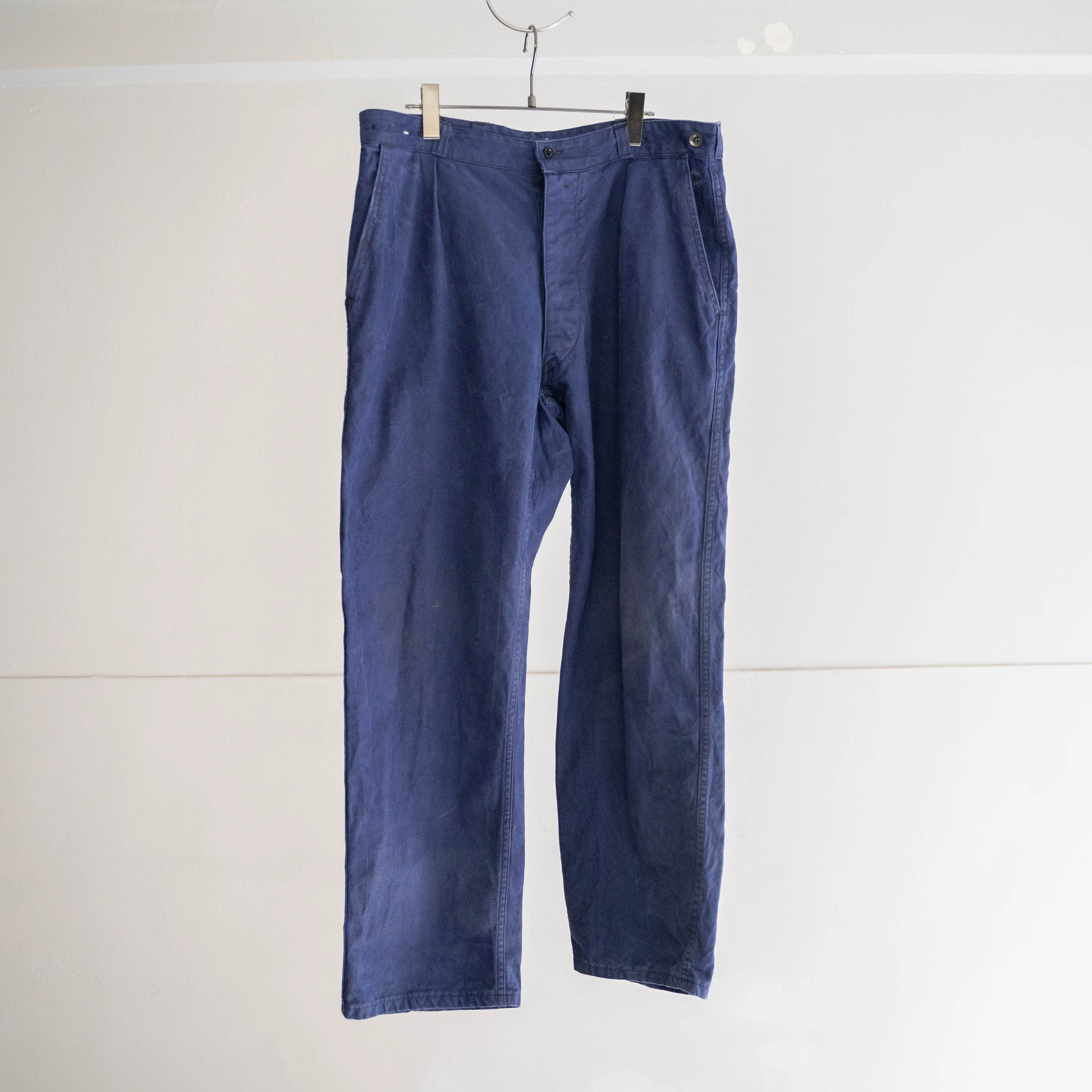 around 1960s France cotton twill work pants 'government supply'