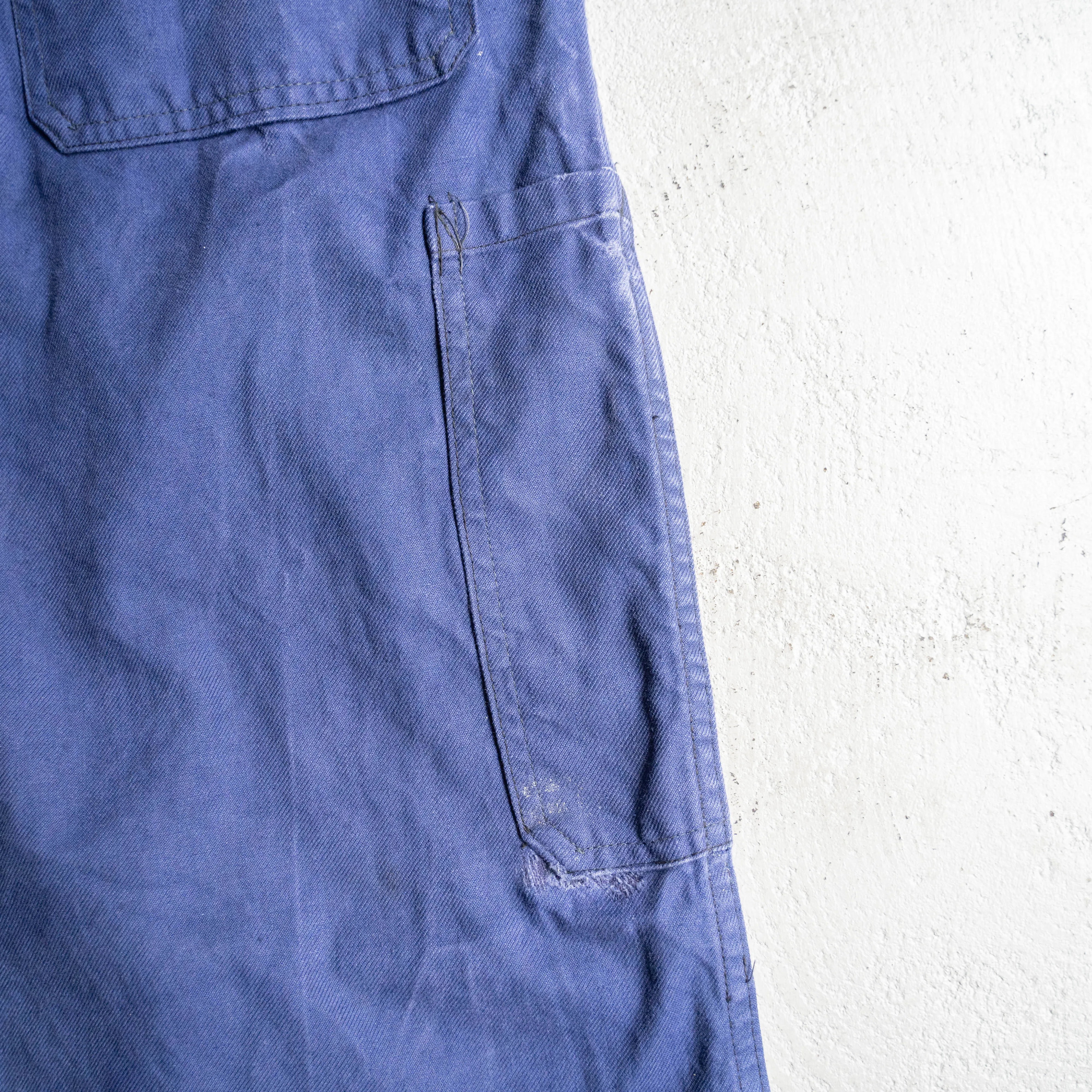 around 1960s France cotton twill work pants 'government supply'