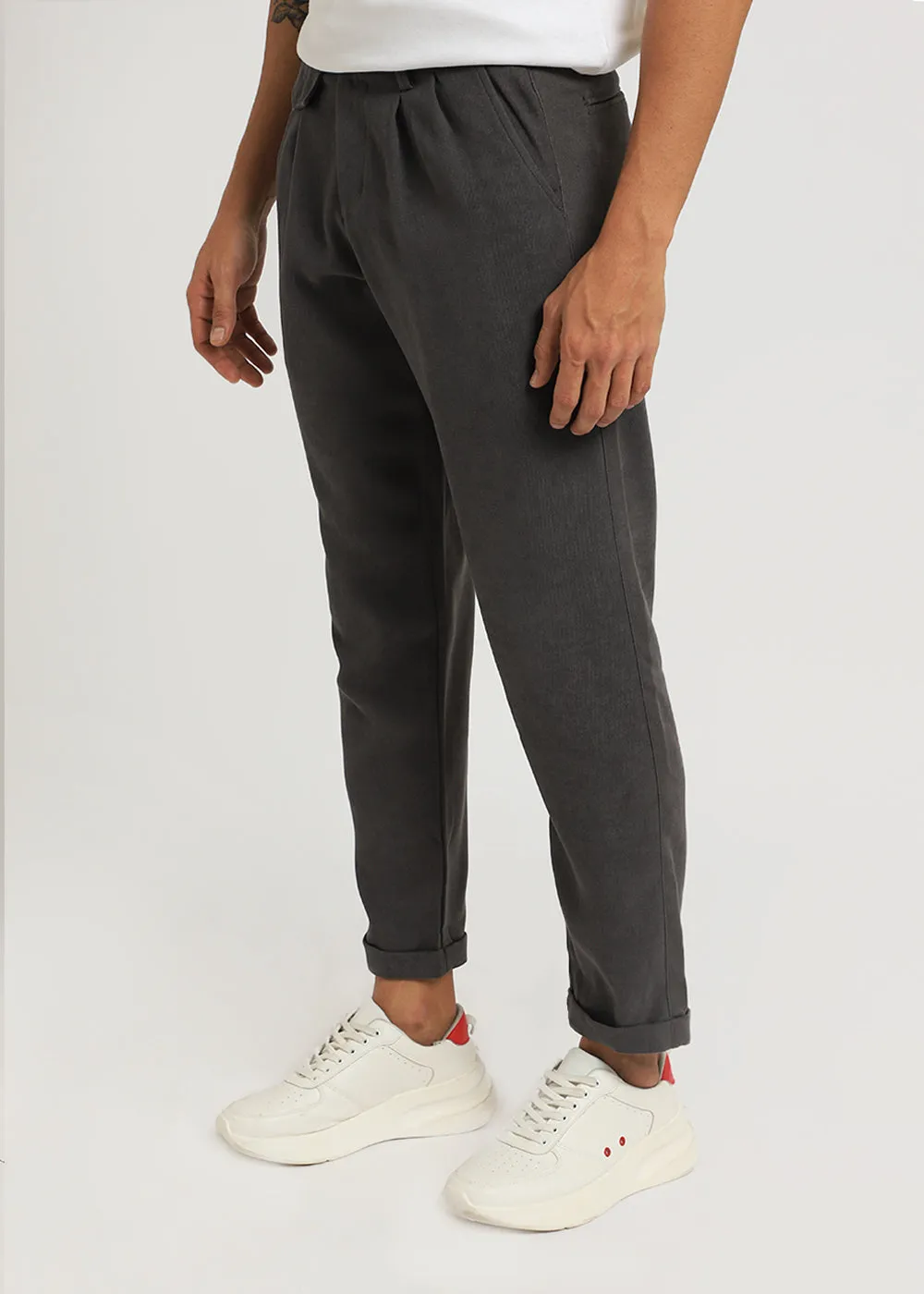 Artic Gray Korean Trouser