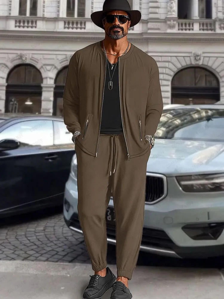 Athleisure Jacket Pants Set