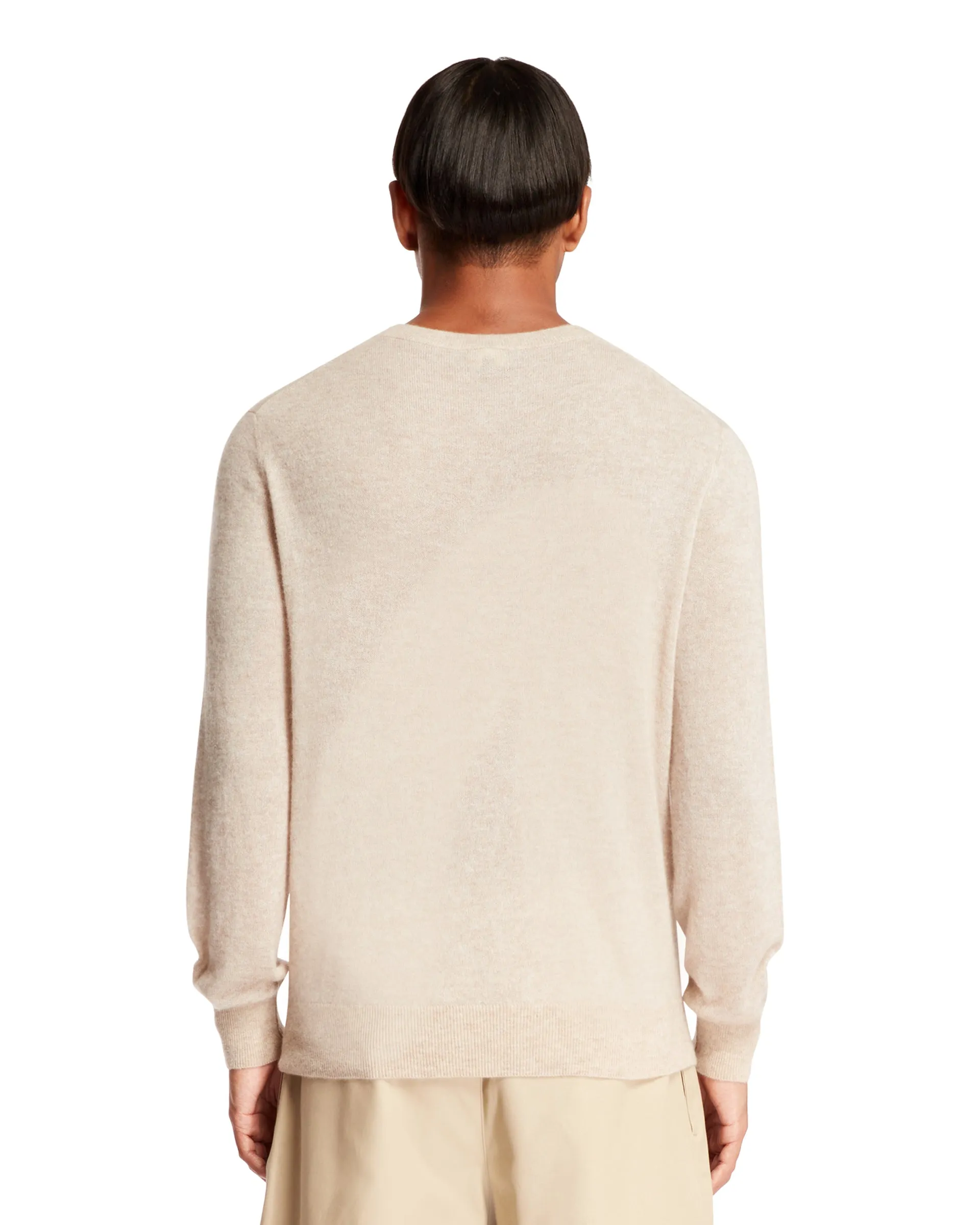 Beige Crewneck Sweater