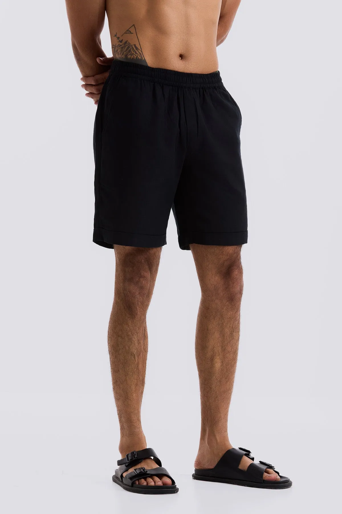 Black Relax Shorts