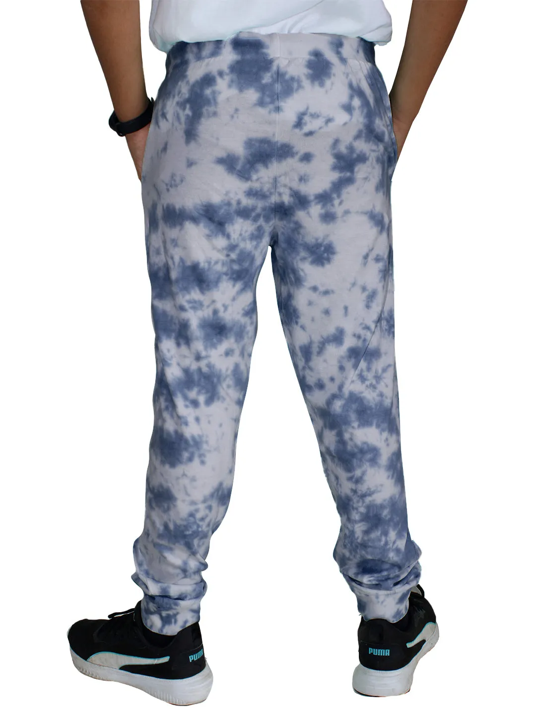 Boys "Crumple Effect" Tie and Dye Track Pant