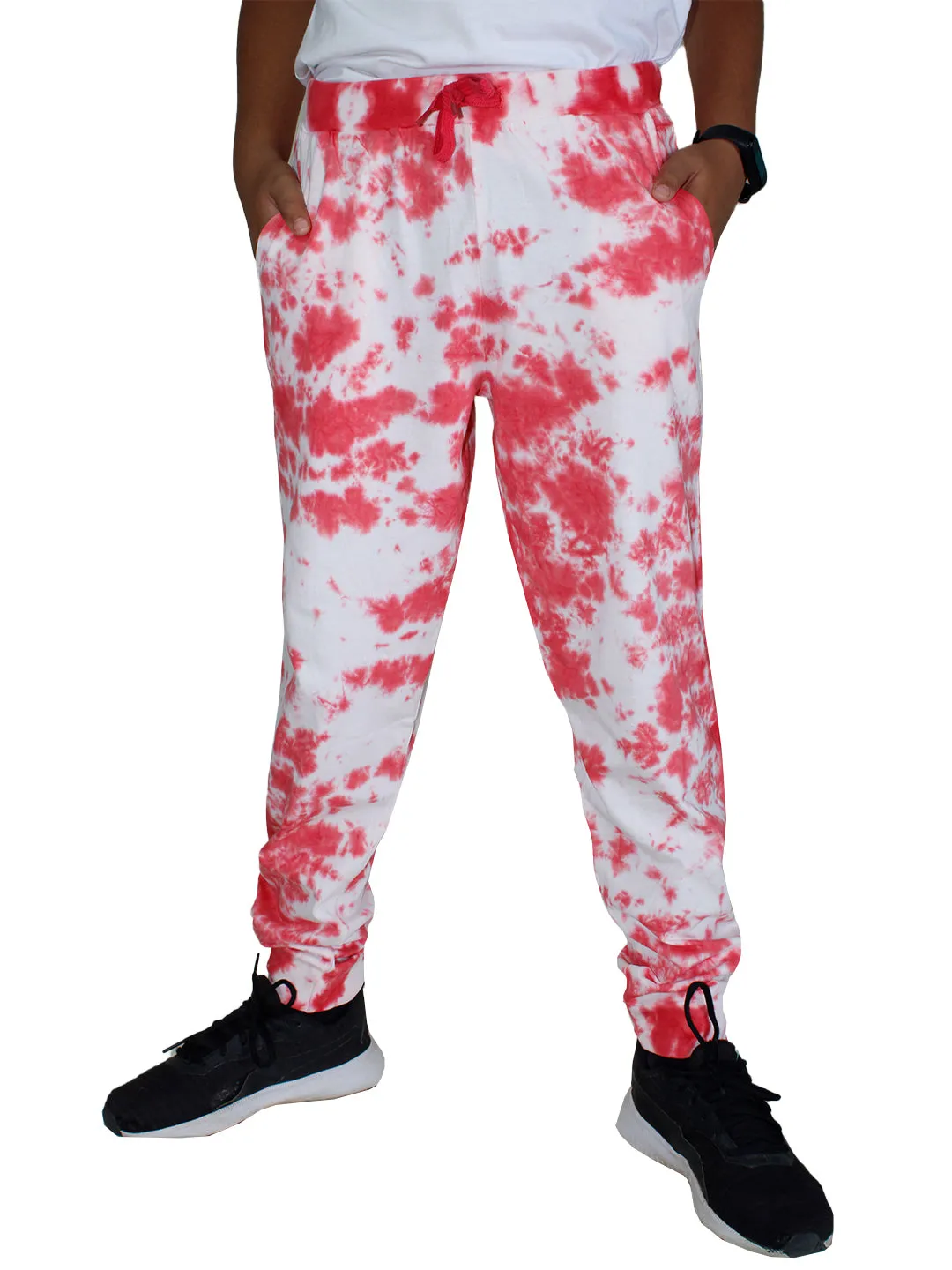 Boys "Crumple Effect" Tie and Dye Track Pant