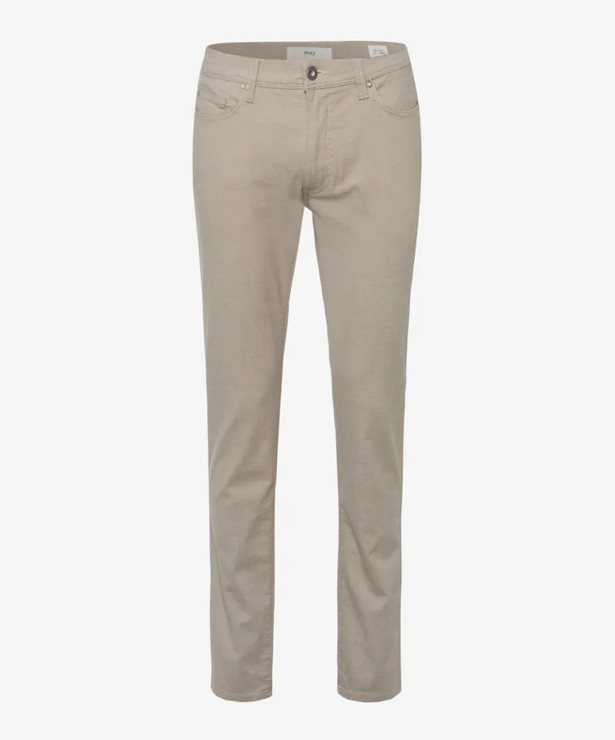 Brax Cooper Fancy Beige Trouser Beige