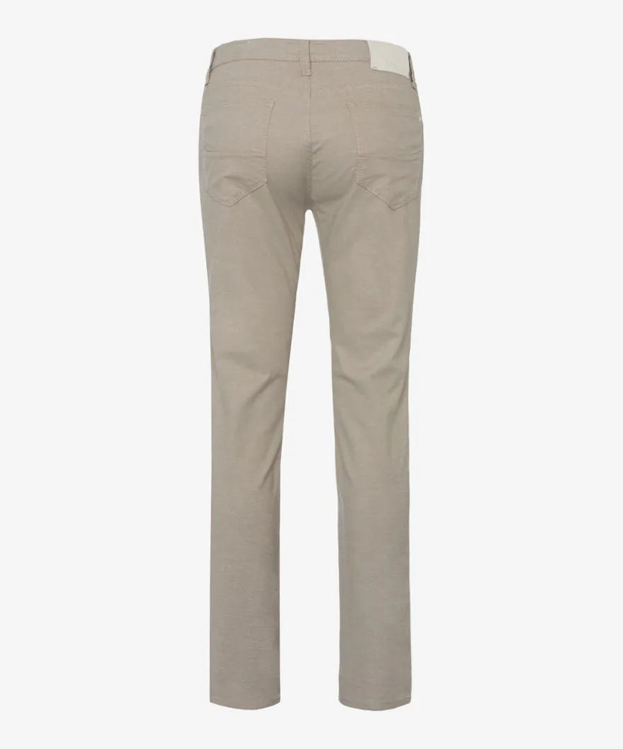 Brax Cooper Fancy Beige Trouser Beige