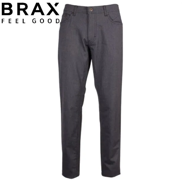 Brax Cooper Two Tone Navy Chinos Blue