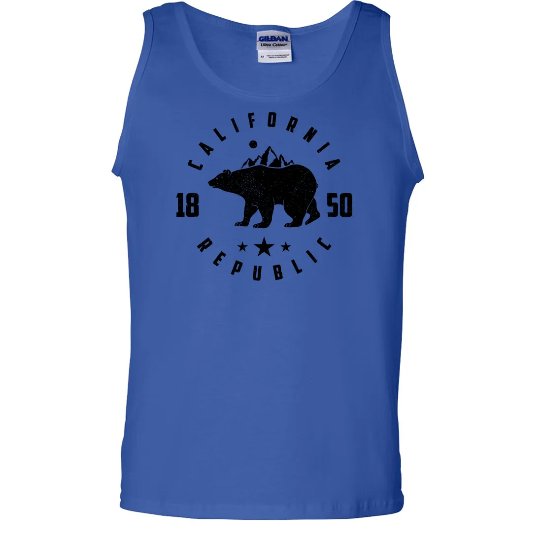 California Republic Mountains Asst Colors Tank Top