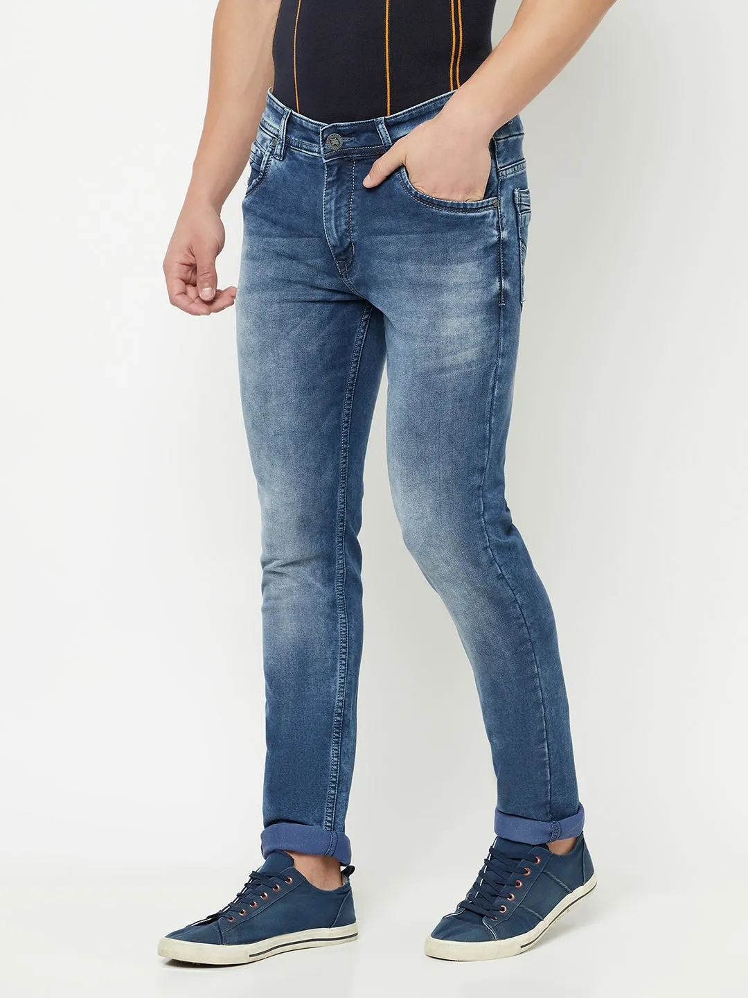 Cantabil Blue Men's Denim