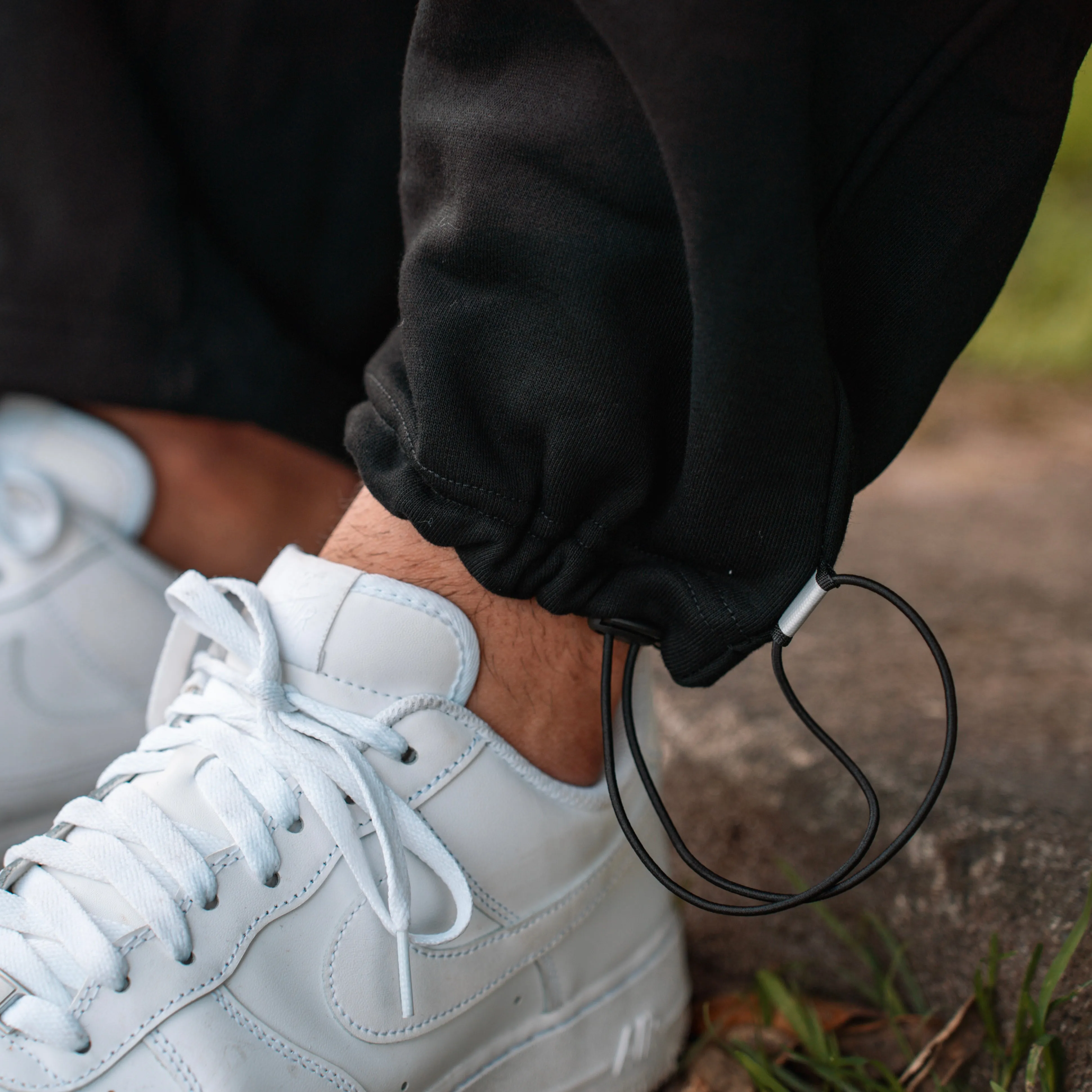 CARGO TRACKPANTS BLACK