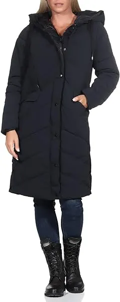 Carlotta Black Puffer Coat