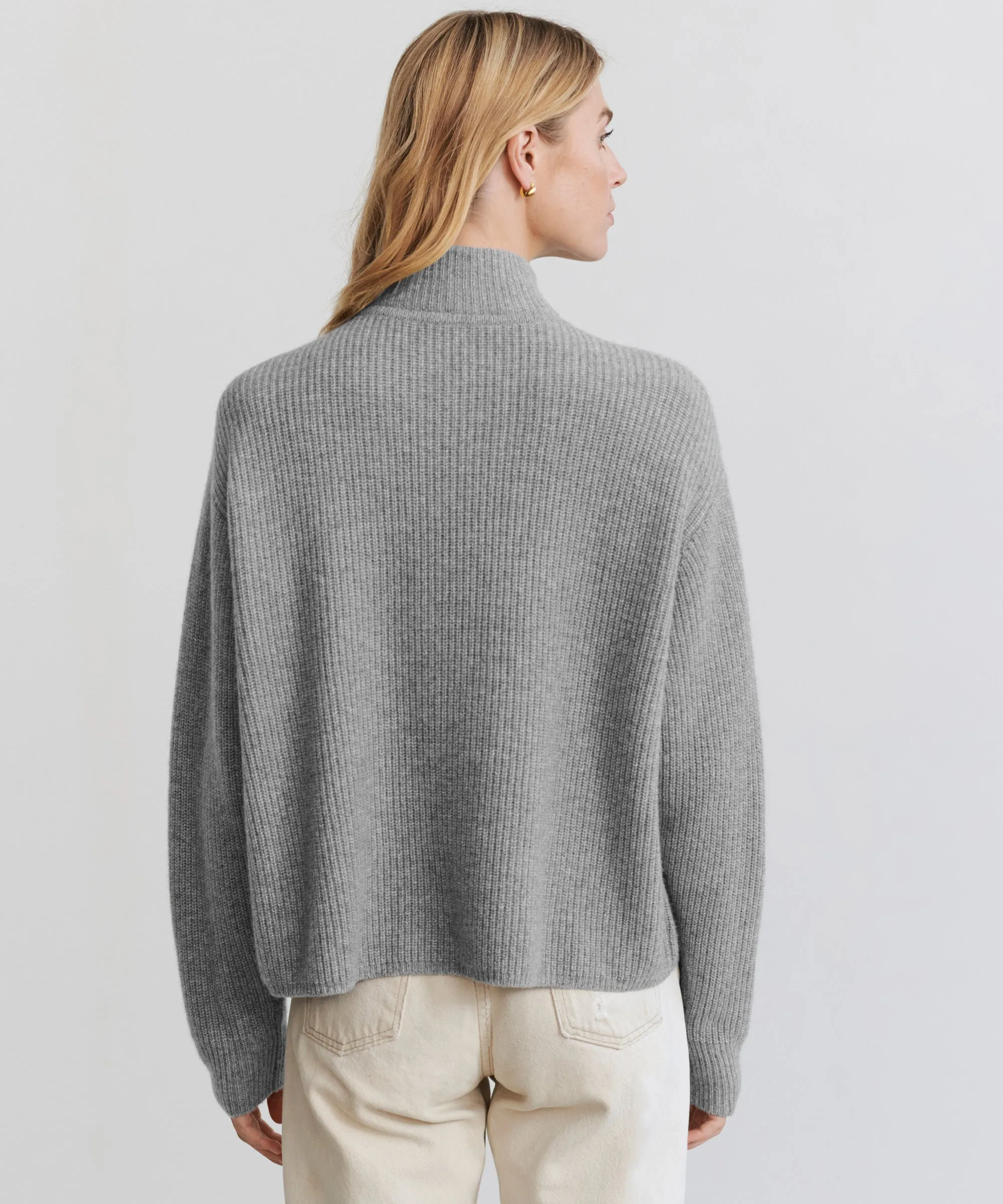 Cashmere Half Zip