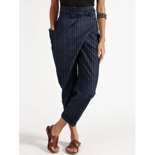 Casual Wrap Harem Pants