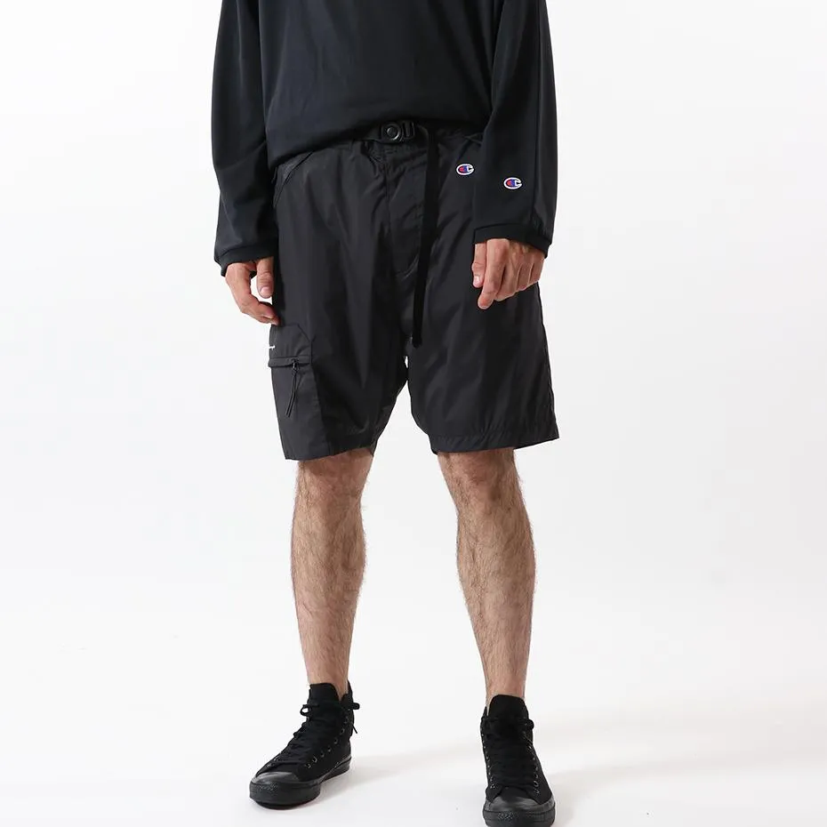 Champion Black Edition Mens Cargo Shorts - Black, Model C3-R518