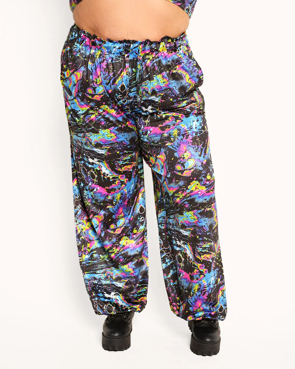 Chemical Spill Harem Pants