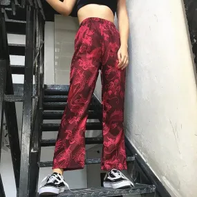 Chinese Dragon Style Pants 🐉🖤