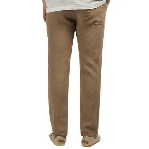 Chinese Style Men's Linen Cotton Casual Pants