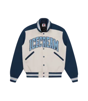 COLLEGE VARSITY JACKET - NAVY