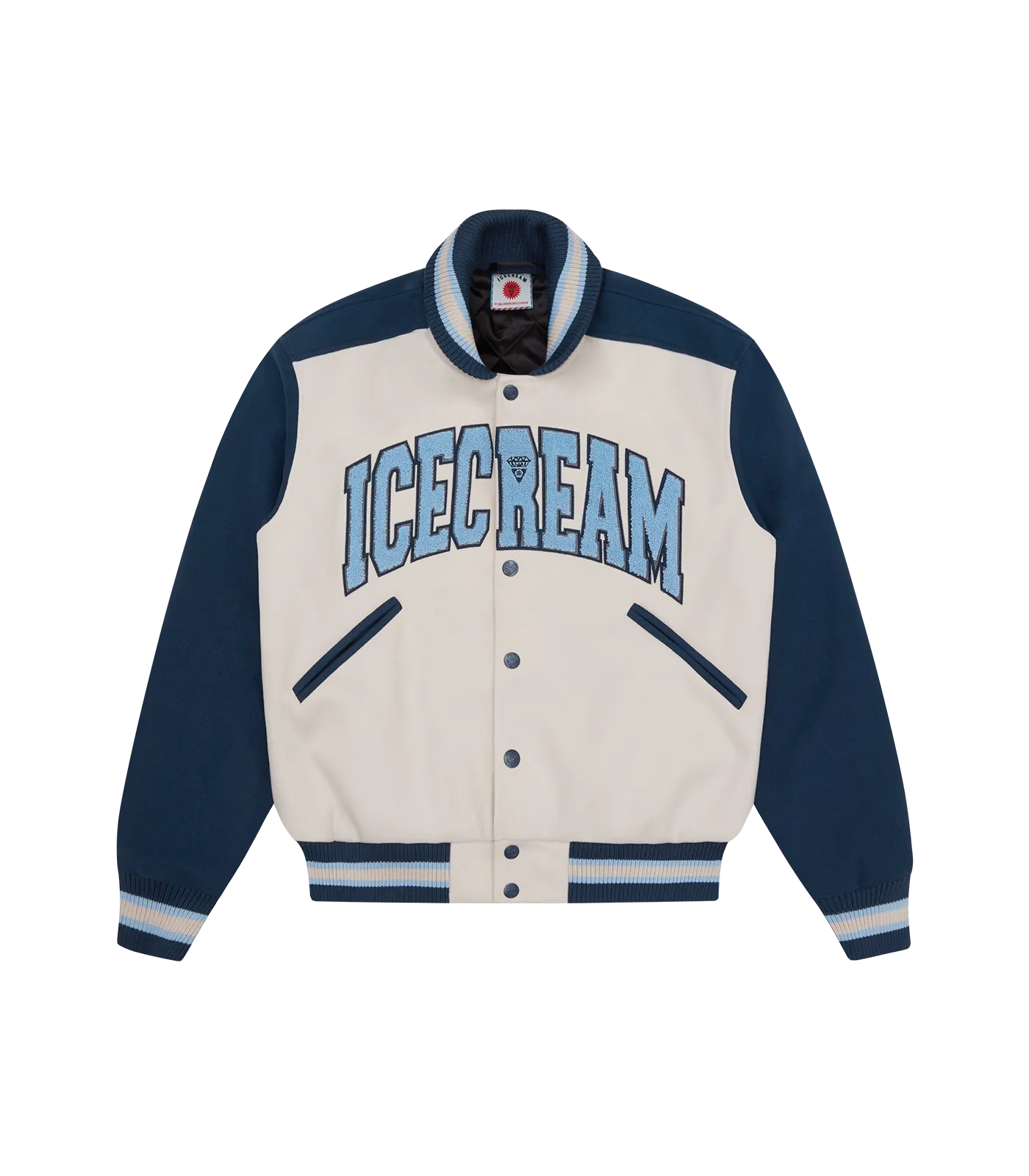 COLLEGE VARSITY JACKET - NAVY