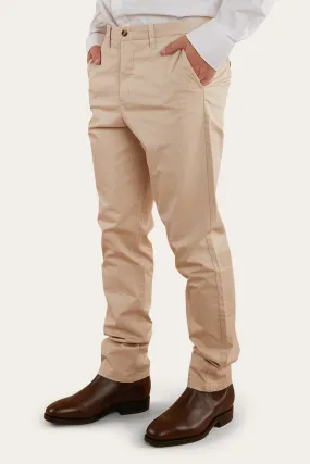 Collins Mens Regular Fit Chino Pant - Bone