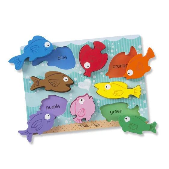 Colorful Fish Chunky Puzzle