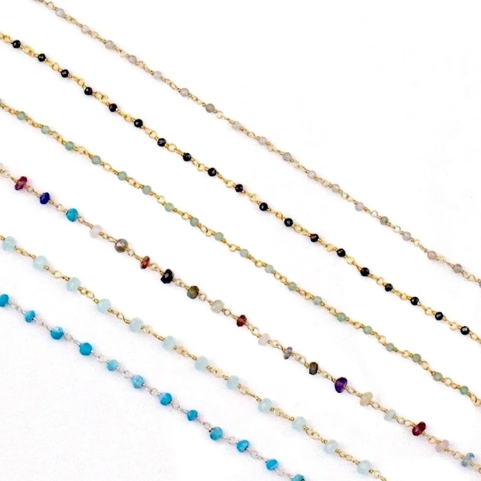 Colorful Gemstone Choker