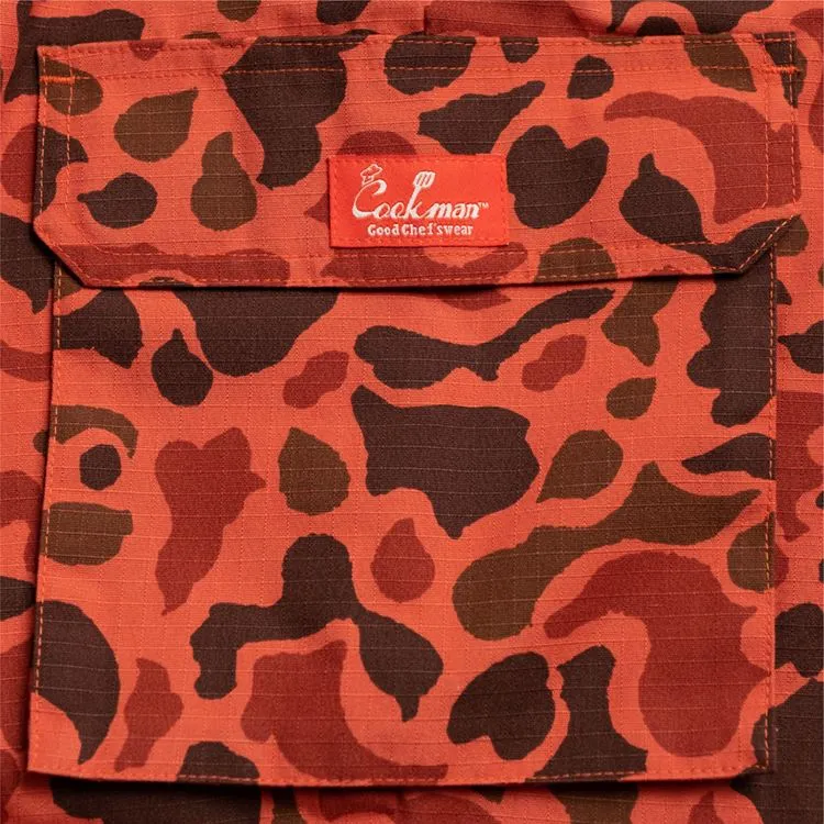 Cookman Chef Pants Cargo - Ripstop : Duck Hunter Camo Red