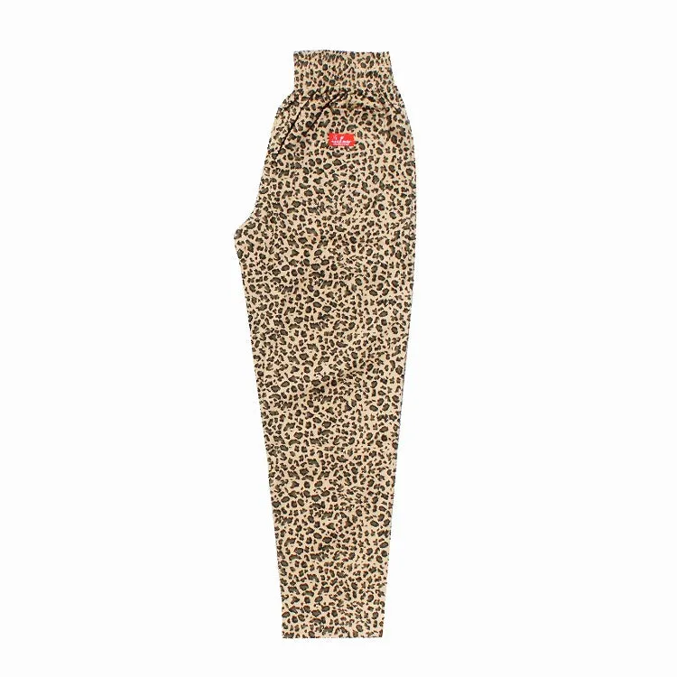 Leopard Print Cookman Chef Pants - Stylish and Fashionable