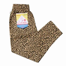 Leopard Print Cookman Chef Pants - Stylish and Fashionable