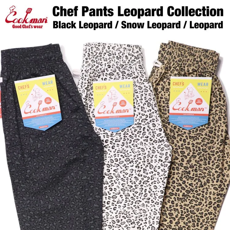 Leopard Print Cookman Chef Pants - Stylish and Fashionable