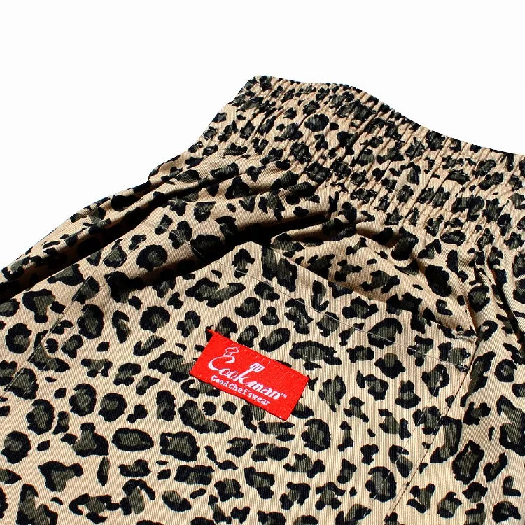 Leopard Print Cookman Chef Pants - Stylish and Fashionable