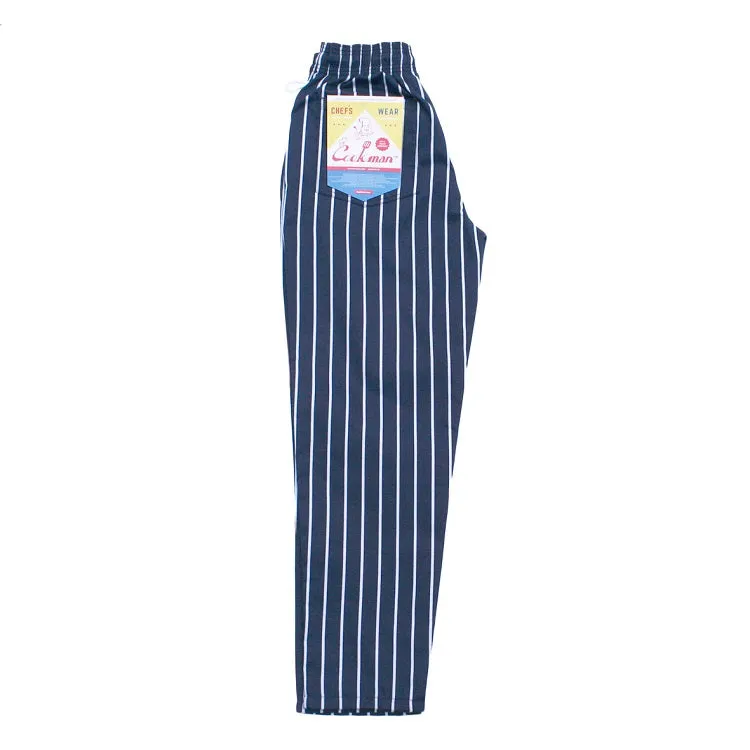 Cookman Chef Pants - Stripe : NAVY