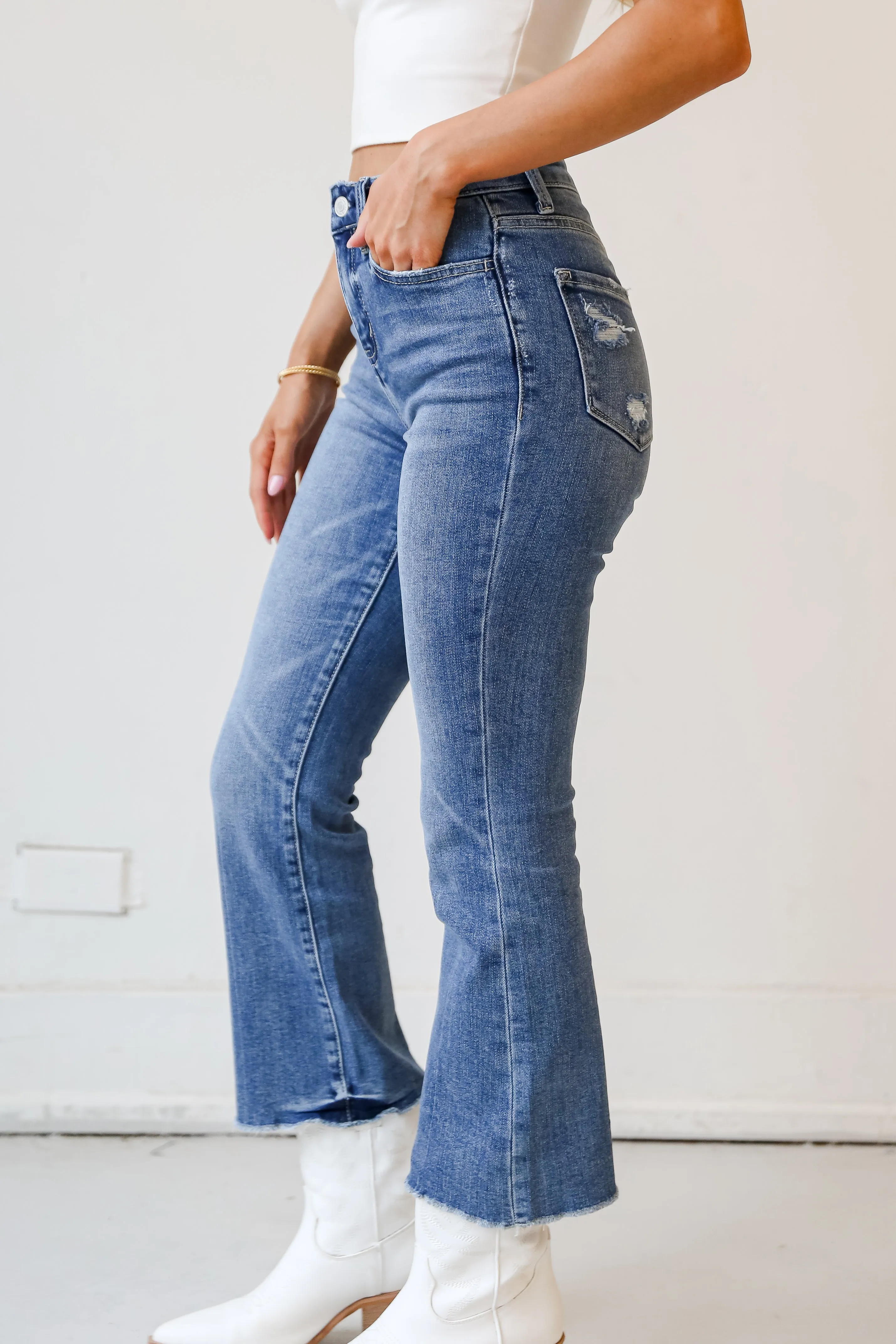 Coveted Coolness Medium Wash Flare Jeans