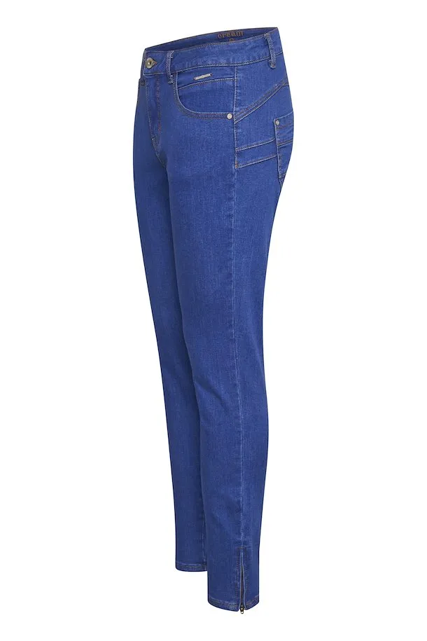 Cream Josefine Jeans - Blue Denim