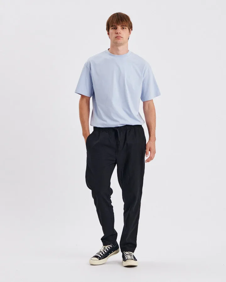 Cruiser Linen Pant - Black