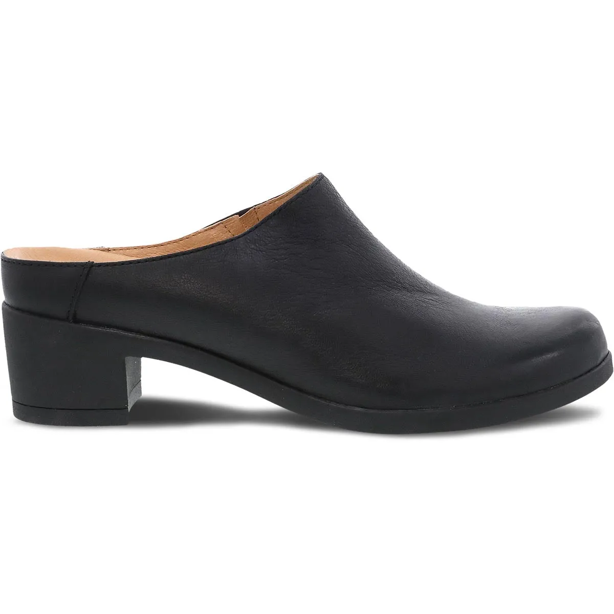 Dansko Carrie Mule - Black Burnished Nubuck