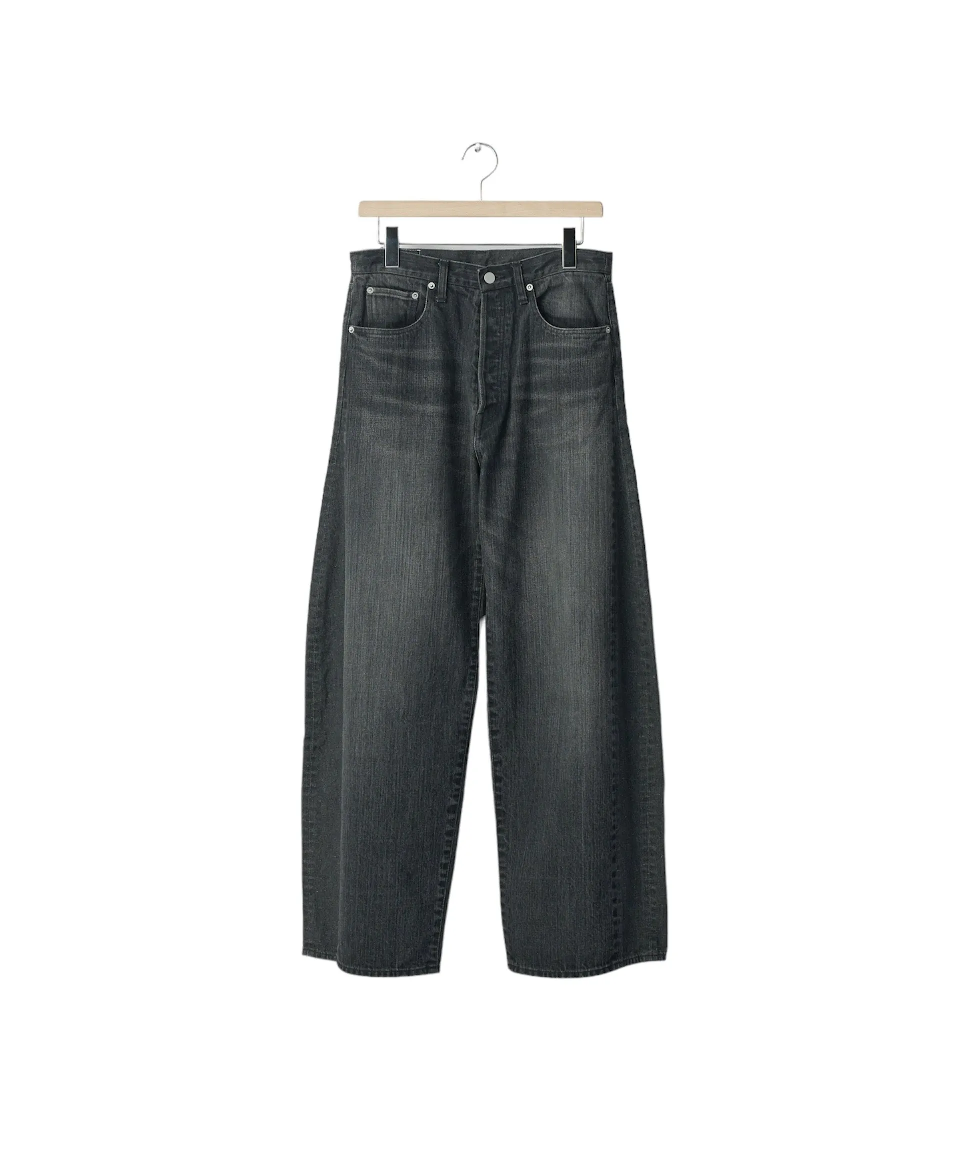 DEFORMATION WIDE DENIM JEANS “BLACK”