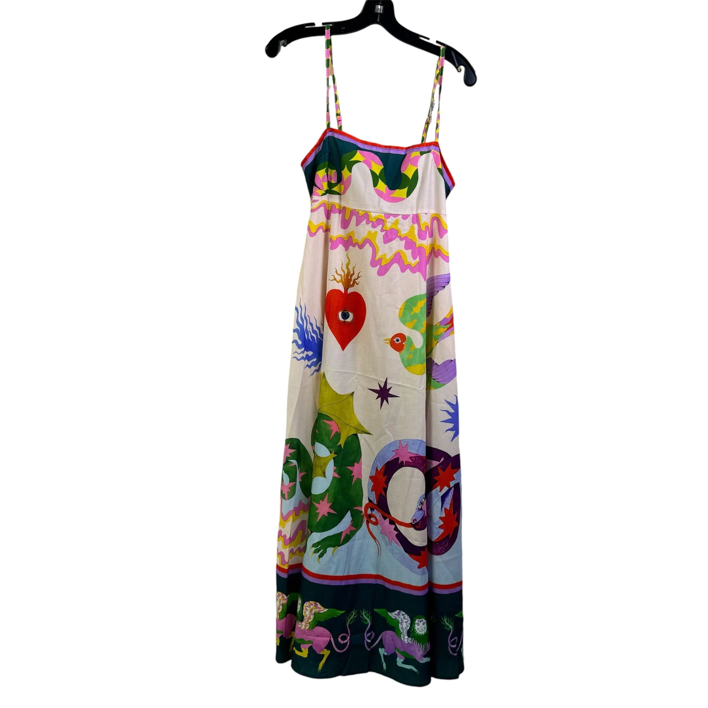 Dress Casual Maxi By Clothes Mentor In Multi-colored, Size: M