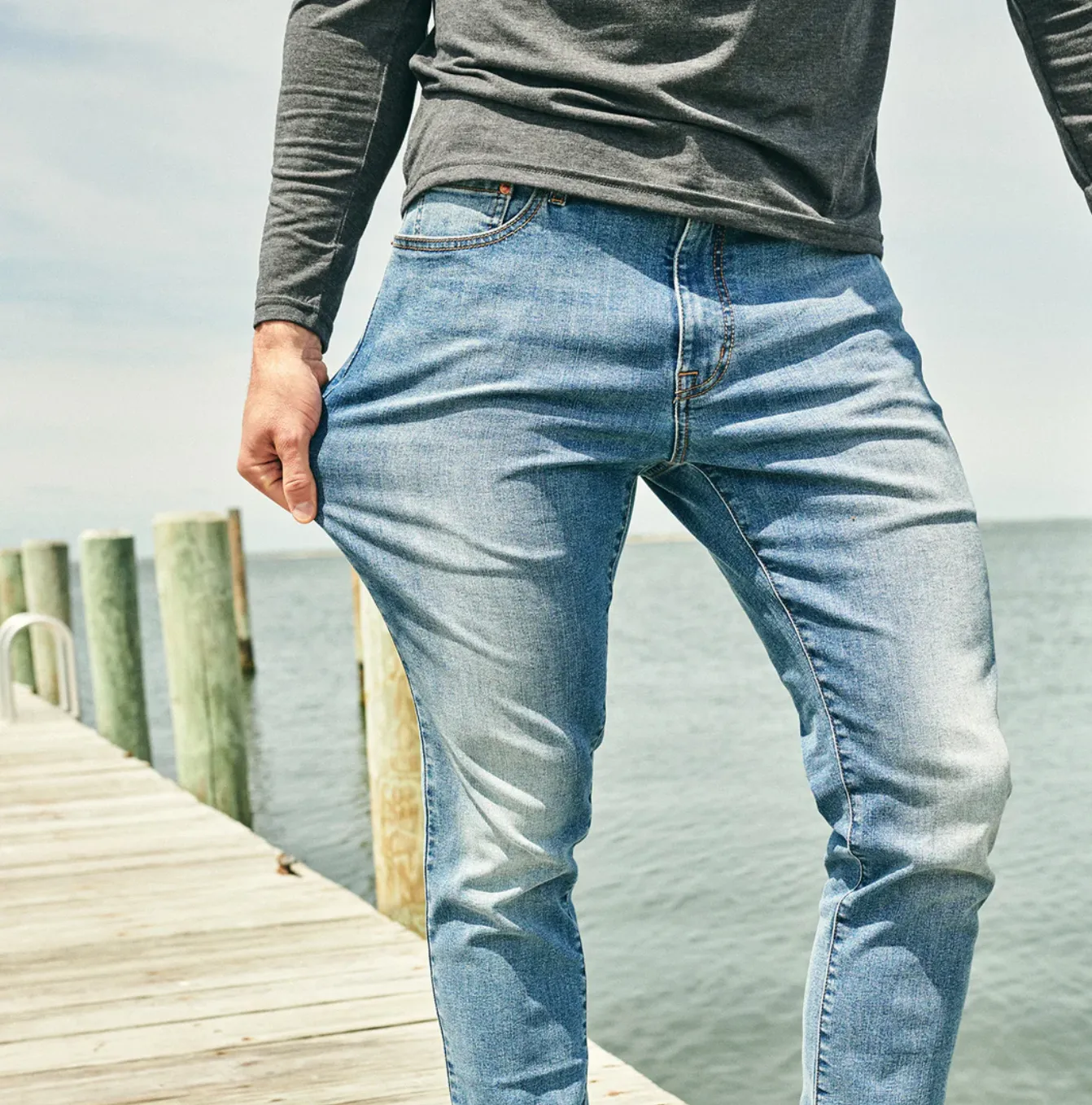 Driftwood Denim Pant Beach Wash